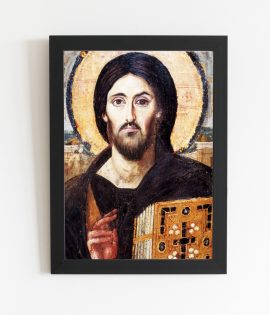 Quadro Cristo Pantocrator Médio